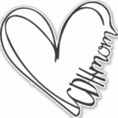 CDHマムステッカー シール (正面)