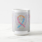 CDH認識度リボンエンジェルアートマグ コーヒーマグカップ (中央)