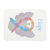 CDH認識度リボンエンジェルカスタムアートマグネット マグネット (横)