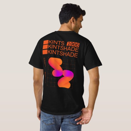 CDkintshade Tシャツ (裏面フル)