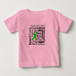 CDKL5認識度ベビーボディスーツ ベビーTシャツ