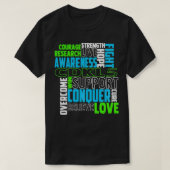CDKL5 Awareness epileptic encephalopathy Related L Tシャツ (デザイン正面)