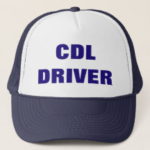 CDLの運転者のトラック運転手の帽子