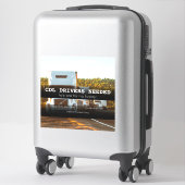 CDLドライバーのトラック輸送ビジネスが必要 シール (スーツケース)