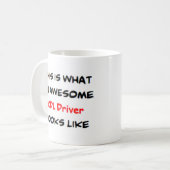 cdlドライバ素晴らし、 コーヒーマグカップ (正面左)