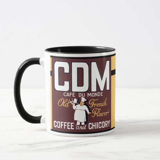 CDM Fabled Coffee Label Mag ・セラミック11 oz. マグカップ (左)
