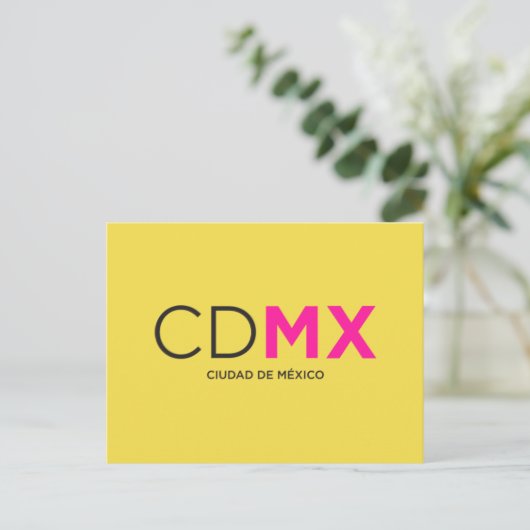 CDMXはがき ポストカード (スタンド正面)