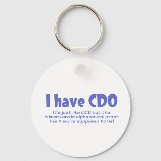 CDO キーホルダー (正面)