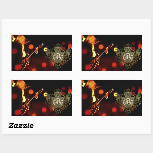 CDO – ギターコード – シール (シート)