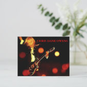 CDO – ギター弦はがき ポストカード (スタンド正面)