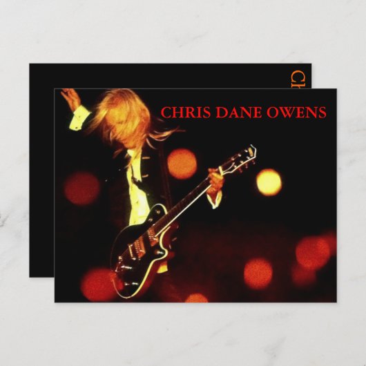 CDO – ギター弦はがき ポストカード (正面/裏面)