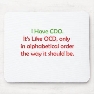 CDO マウスパッド