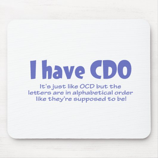 CDO マウスパッド (正面)