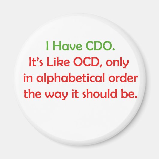 CDO マグネット (正面)