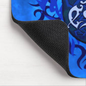 CDO-青い火の盾マウスのパッド マウスパッド (コーナー)