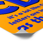 CDO OCDポスタおもしろいーサイン ポスター (角)