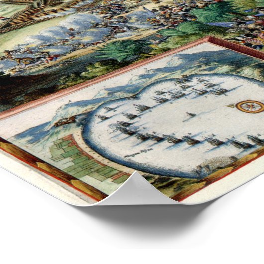 Cdr Binckesはトフランスのバゴ1676で艦隊を締結 ポスター (角)