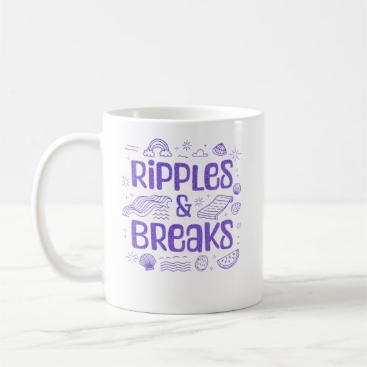 CDripplesbreaks コーヒーマグカップ (左)