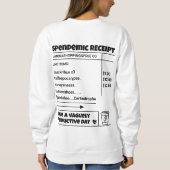 CDspenderce スウェットシャツ (裏面)