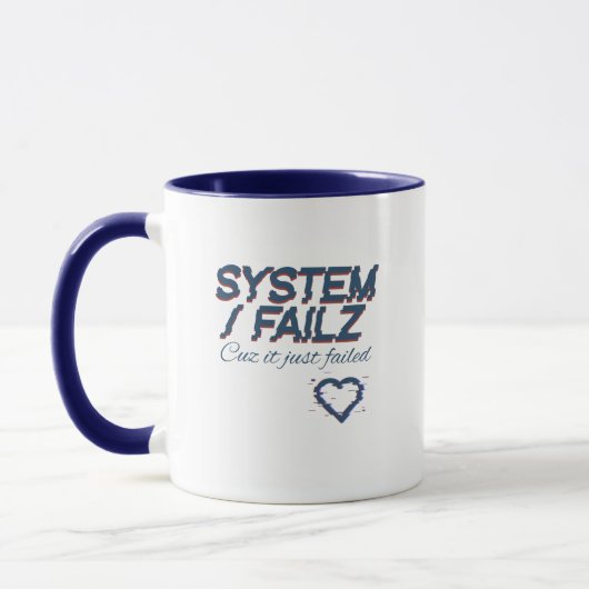 CDsystemfailz マグカップ (左)