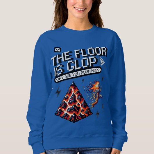 CDthefloor スウェットシャツ (正面)