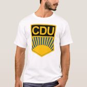 CDU = FDJ - DDR BRD 2005年ドイツ Tシャツ (正面)