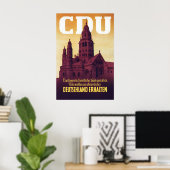 CDU Federal Election Poster 1949 Preserve Germany ポスター (ホームオフィス)