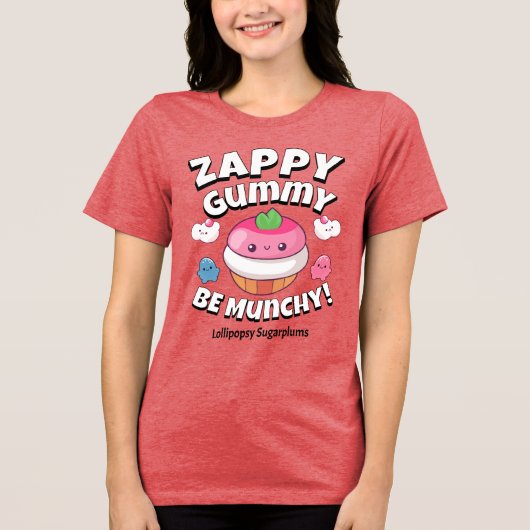 CDzappygummy トライブレンドＴシャツ (正面)
