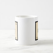 Ce - クリームチーズ 化学元素記号 コーヒーマグカップ (中央)