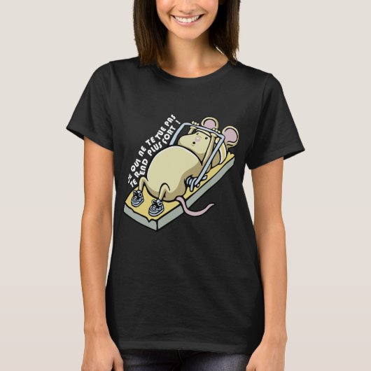 Ce qui ne te tue pas, te rend plus fort (fonce).pn tシャツ (正面)