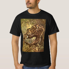 CE Swanによるウンピョウのイラスト ビンテージの野生動物 Tシャツ