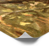 CE Swan白雲ヒョウ、ヴィンテージ野生動物 ポスター (角)