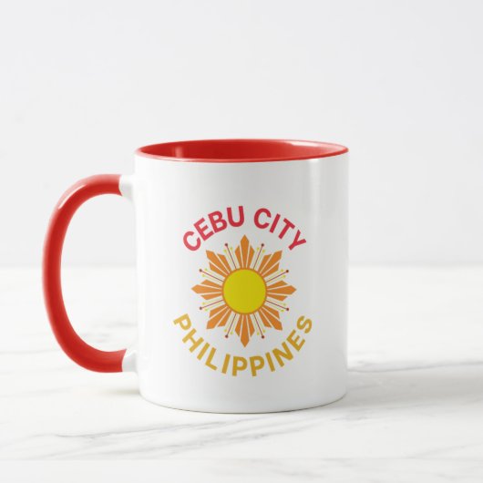 Cebu City Philippines Coffee Mug マグカップ (左)