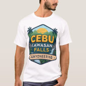 CEBU KAWASAN FALLS CANYONEERING Tシャツ (正面)