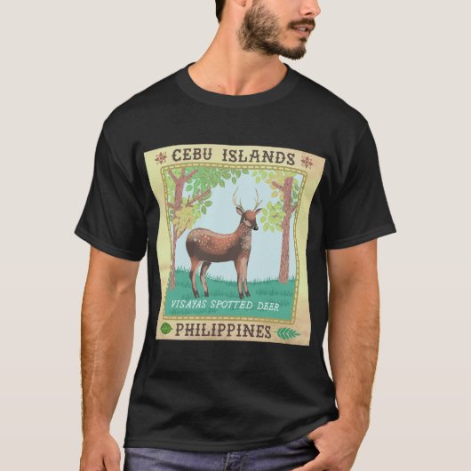 Cebu Visayan Deer  Tシャツ (正面)
