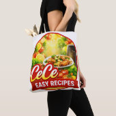 Ceceの簡単レシピトート トートバッグ (クローズアップ)