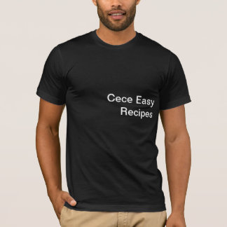 Cece Easy Recipes TShirt Tシャツ
