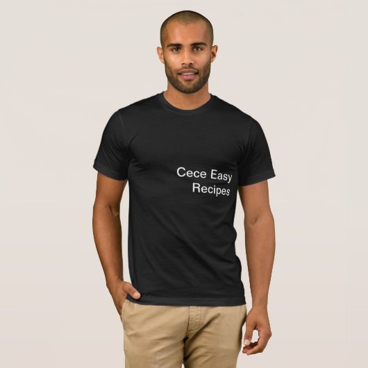 Cece Easy Recipes TShirt Tシャツ (正面フル)