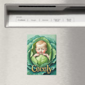CECELY ~ キャベツ畑で ~ マグネット (インサイチュ (食洗機))
