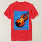 Ceci nest pas un violon Graphic Tシャツ (デザイン正面)