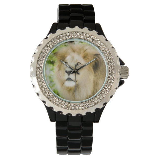 Cecil the Lion WATCH by RoseWrites 腕時計 (正面)