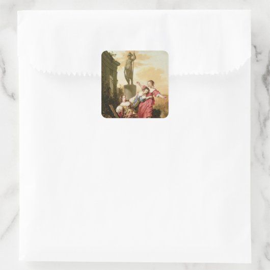 Cecropsの3人の娘 スクエアシール (バッグ)