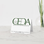 CEDA - Syringa カード (裏面)