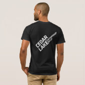 cedar湖の人のTシャツ Tシャツ (裏面フル)