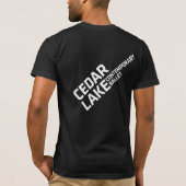 cedar湖の人のTシャツ Tシャツ (裏面)