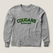 cedar creek cougars (デザイン正面)