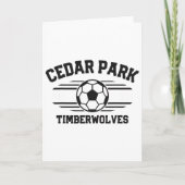 Cedar Park Timberwolves Soccer Ll 2025 カード (正面)