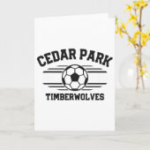 Cedar Park Timberwolves Soccer Ll 2025 カード (黄色い花)