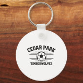 Cedar Park Timberwolves Soccer Ll 2025  キーホルダー (正面)