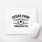Cedar Park Timberwolves Soccer Ll 2025  マウスパッド (マウス)